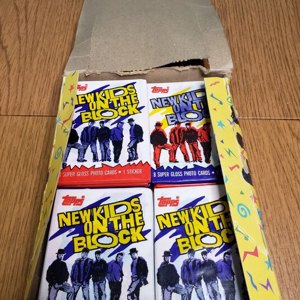 Topps New Kids on the Block Trading Cards - 28 Sea